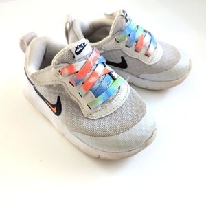 Nike Sneakers with Rainbow Laces Velcro